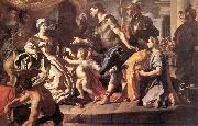 Francesco Solimena Dido Receiveng Aeneas and Cupid Disguised as Ascanius Sweden oil painting artist